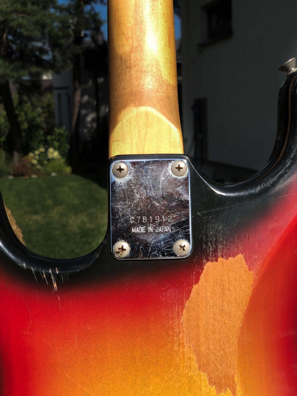 Greco Super Sound Stratocaster SE500 Triple Sunburst